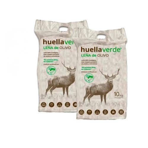 Leña de Olivo Premium – Lote de 50 Sacos de 10 kg