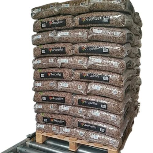 Pellets de Madera Arapellet 77 Sacos – Máximo Rendimiento y Calor en Formato Palet