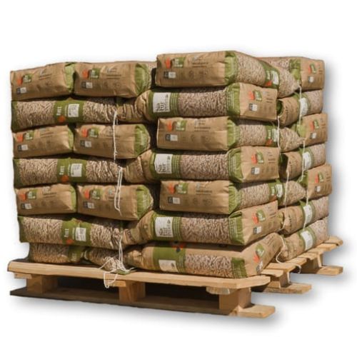 Naturpellet Palet 40 Sacos — Pellets Premium de Alta Eficiencia