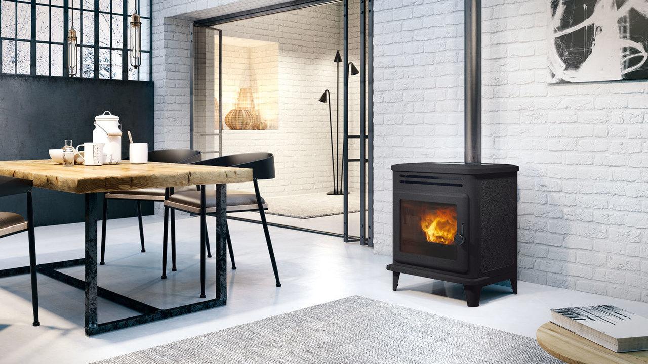 Estufa Edilkamin de Pellets Modelo LILLE 8kw